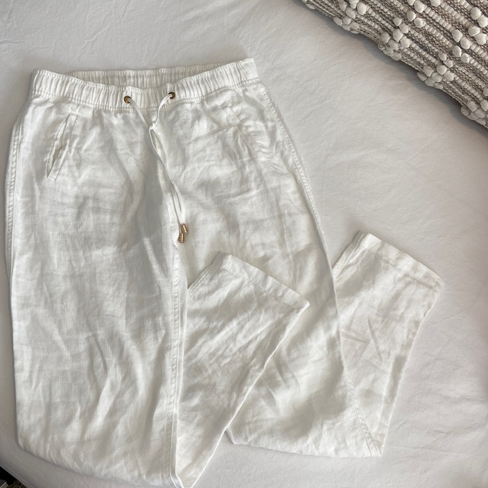 31’’ Taron Mid-Rise Linen Pant